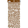 Doodlebug Designs - Loopy Lou Alphabet Cardstock Stickers - Bon Bon