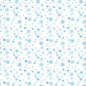 Doodlebug Design - Cold Spell Winter Collection - 12x12 Paper - Flurry