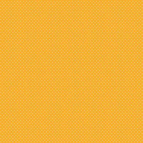 Doodlebug Designs - 12x12 Accent Paper - Tangerine Swiss Dot, CLEARANCE
