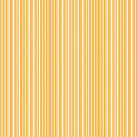 Doodlebug Design - 12x12 Accent Paper - Tangerine Boutique Stripe