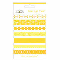 Doodlebug Designs - Boutique Trims - Assorted Ribbon - Bumblebee, CLEARANCE
