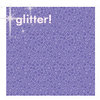Doodlebug Designs - Sugar Coated Cardstock - 12x12 Spot Glittered Cardstock - Lilac Daydream, CLEARANCE