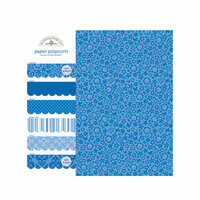 Doodlebug Design - Potpourri - 6 x 6 Paper Assortment - Blue Jean, CLEARANCE