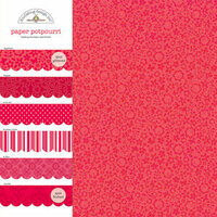 Doodlebug Design - Potpourri - 12 x 12 Paper Assortment - Ladybug