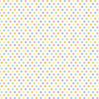 Doodlebug Design - Bunny Hop Collection - Easter - 12 x 12 Glitter Paper - Sweet Spots