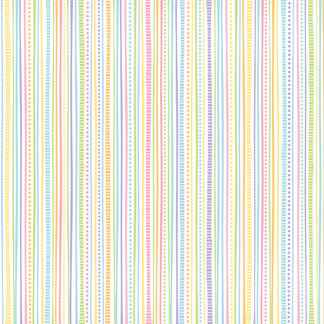 Doodlebug Design - Bunny Hop Collection - Easter - 12 x 12 Accent Paper - Pinwheel Stripe