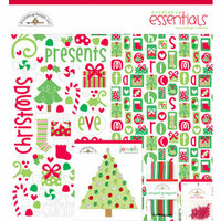 Doodlebug Design - Merry and Bright Collection - Christmas - Essentials Kit