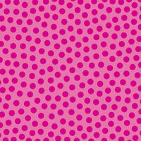Doodlebug Design - La Di Dots - 12 x 12 Velvet Flocked Paper - Bubblegum, CLEARANCE