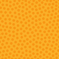 Doodlebug Design - La Di Dots - 12 x 12 Velvet Flocked Paper - Tangerine, CLEARANCE