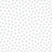 Doodlebug Design - La Di Dots - 12 x 12 Velvet Flocked Paper - Lily White, CLEARANCE