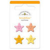 Doodlebug Design - Seaside Collection - Sugar Coated - Brads - Starfishies Braddies, CLEARANCE