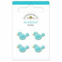 Doodlebug Design - Zoofari Collection - Brads - Birdies Braddies, CLEARANCE