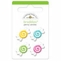 Doodlebug Design - Confections Collection - Sugar Coated - Brads - Penny Candies Braddies, CLEARANCE