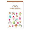 Doodlebug Design - Boutique Brads - Assorted Brads - Sweet Treat, CLEARANCE