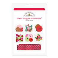 Doodlebug Design - Cherries Jubilee Collection - Sweet Shoppe Assortment - Cherries Jubilee, CLEARANCE