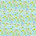 Doodlebug Design - Key Lime Collection - 12 x 12 Accent Paper - Seedlings