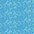 Doodlebug Design - Seaside Collection - 12 x 12 Accent Paper - Deep Blue Sea