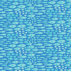 Doodlebug Design - Seaside Collection - 12 x 12 Accent Paper - Deep Blue Sea