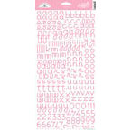 Doodlebug Design - Candy Shoppe Collection - Sugar Coated Alphabet Cardstock Stickers - Cupcake, CLEARANCE