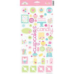Doodlebug Design - Confections Collection - Sugar Coated Cardstock Stickers - Icons