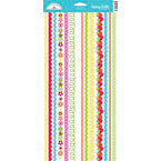 Doodlebug Design - Tutti Fruitti Collection - Sugar Coated Cardstock Stickers - Fancy Frills, CLEARANCE