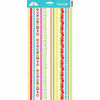 Doodlebug Design - Tutti Fruitti Collection - Sugar Coated Cardstock Stickers - Fancy Frills, CLEARANCE