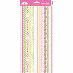 Doodlebug Design - Strawberry Parfait Collection - Sugar Coated Cardstock Stickers - Fancy Frills, CLEARANCE