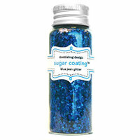Doodlebug Design - Sugar Coating - Chunky Glitter - Blue Jean