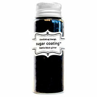 Doodlebug Design - Sugar Coating - Chunky Glitter - Beetle Black, CLEARANCE