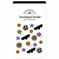 Doodlebug Design - Trick or Treat Collection - Halloween - Boutique Brads, CLEARANCE