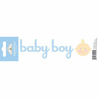 Doodlebug Design - Headlines Collection - Cardstock Stickers - Baby Boy