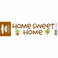 Doodlebug Design - Headlines Collection - Cardstock Stickers - Home Sweet Home