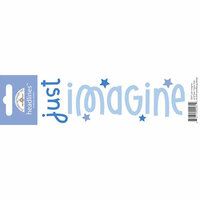 Doodlebug Design - Headlines Collection - Cardstock Stickers - Imagine