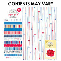 Doodlebug Design - Paper Plus Value Pack - Fourth of July Assortment