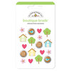Doodlebug Design - Welcome Home Collection - Boutique Brads - Assorted Brads - Welcome Home