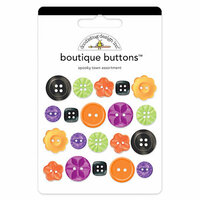 Doodlebug Design - Spooky Town Collection - Halloween - Boutique Buttons - Assorted Buttons - Spooky Town, CLEARANCE