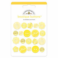 Doodlebug Design - Boutique Buttons - Assorted Buttons - Bumblebee
