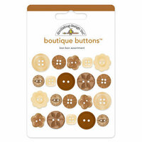 Doodlebug Design - Boutique Buttons - Assorted Buttons - Bon Bon