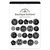 Doodlebug Design - Boutique Buttons - Assorted Buttons - Beetle Black