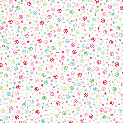 Doodlebug Design - Happy Holidays Collection - 12 x 12 Glitter Paper - Winter Wonderland