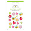 Doodlebug Design - Ladybug Garden Collection - Boutique Brads - Assorted Brads - Ladybug Garden