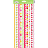Doodlebug Design - Ladybug Garden Collection - Sugar Coated Cardstock Stickers - Fancy Frills