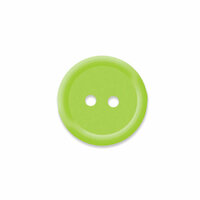 Doodlebug Design - Oodles - Buttons - Round - 19 mm - Limeade 2