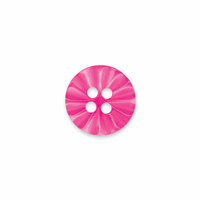 Doodlebug Design - Oodles - Buttons - Round - 15 mm - Hot Pink