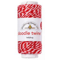 Doodlebug Design - Doodle Twine - Ladybug