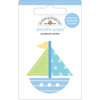 Doodlebug Design - Doodle-Pops - 3 Dimensional Cardstock Stickers - Set Sail