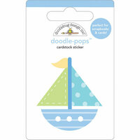Doodlebug Design - Doodle-Pops - 3 Dimensional Cardstock Stickers - Set Sail