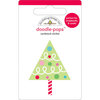 Doodlebug Design - Doodle-Pops - Christmas - 3 Dimensional Cardstock Stickers - O Christmas Tree