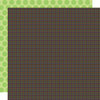 Doodlebug Design - Monster Mania Collection - Halloween - 12 x 12 Double Sided Paper - Tricky Tweed