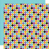 Doodlebug Design - Monster Mania Collection - Halloween - 12 x 12 Double Sided Paper - Monster Dots